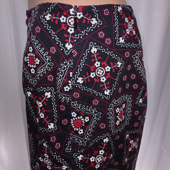 Sonoma bandana mini skirt  size 8 - Picture 6 of 7